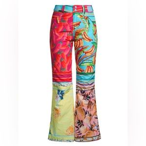 FARM Rio Ski Pants Mixed Scarves Print